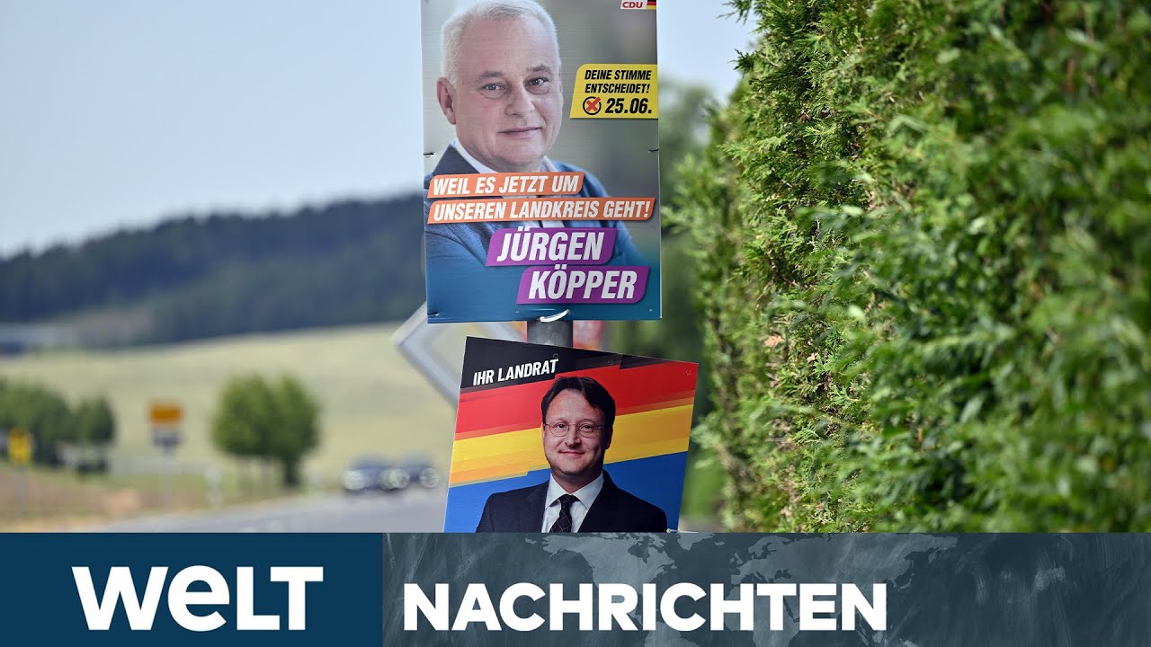 ANSPANNUNG VOR WAHL IN SONNEBERG: AfD-Politiker k&ouml;nnte erstmals Landrat werden | WELT Newsstream