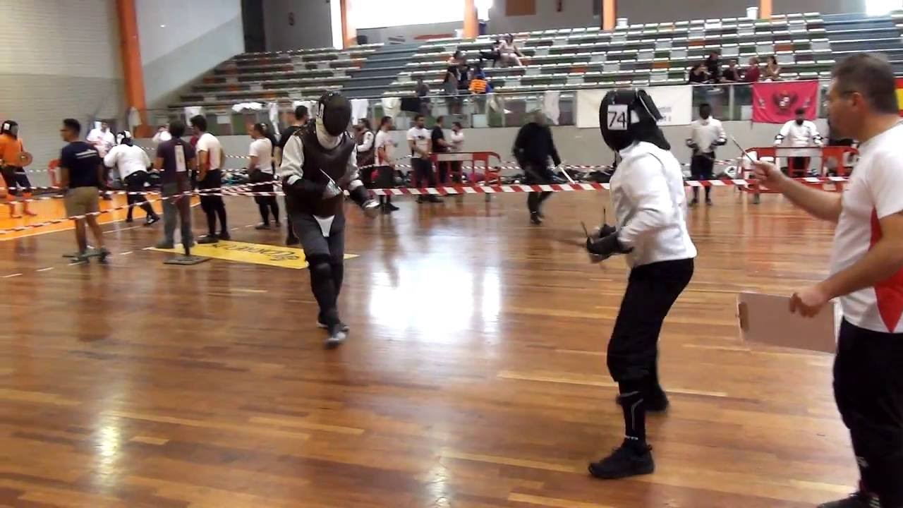 Espada y daga. Torneo. Toledo 2016.
