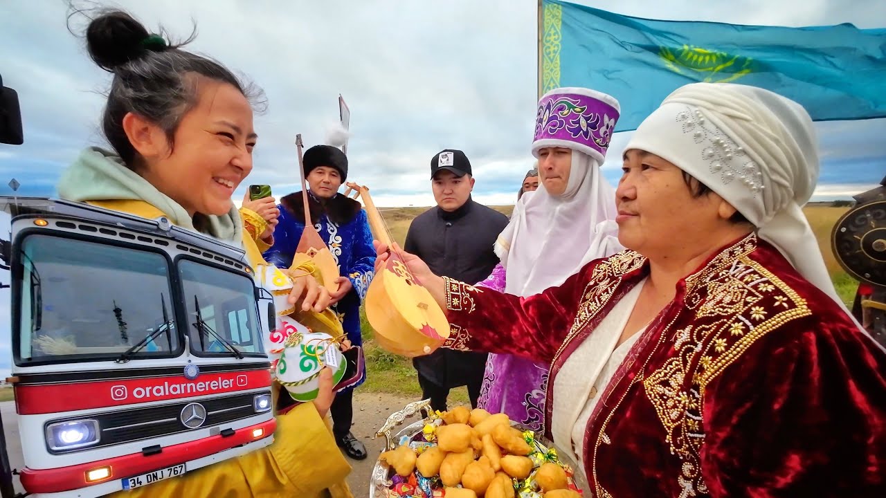 KAZAKİSTAN'IN MİSAFİR PERVERLİĞİNE ÇOK ŞAŞIRACAKSINIZ