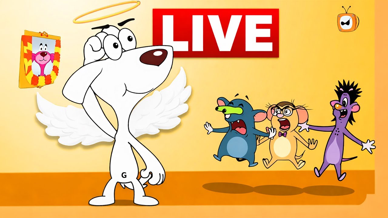 Rat A Tat  Doggy Don LIVE : Dog vs Rats | Chotoonz Tv | BEST CARTOON COLLECTION | LIVE | Funny