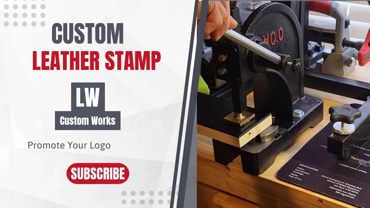 LEATHER STAMP from LW CUSTOM WORKS