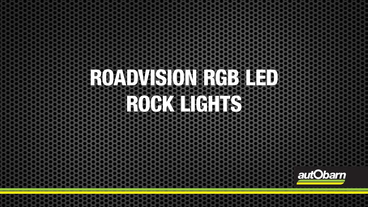 Roadvision RGB LED Rock Lights