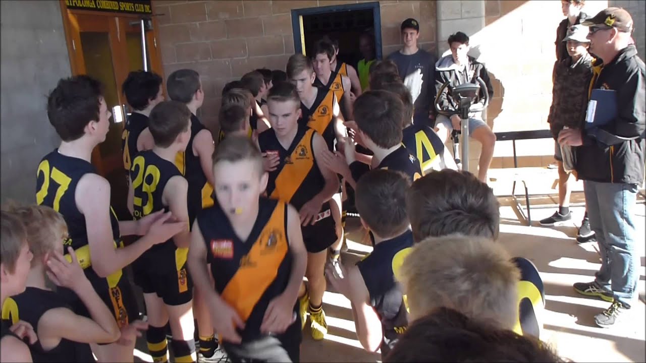 Mypolonga Tigers U13 Guard of Honour