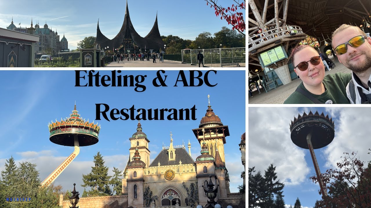Efteling und ABC Restaurant ein Magischer Ausflug mit viel Essen  mit @sxmxntha_ttv
