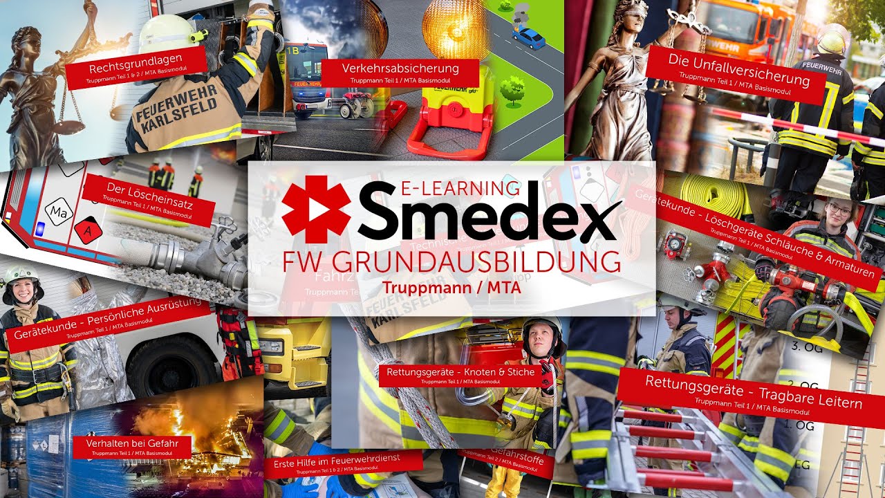 E-Learning für die Grundausbildung der Feuerwehr - Eine Lernplattform für alle Retter!