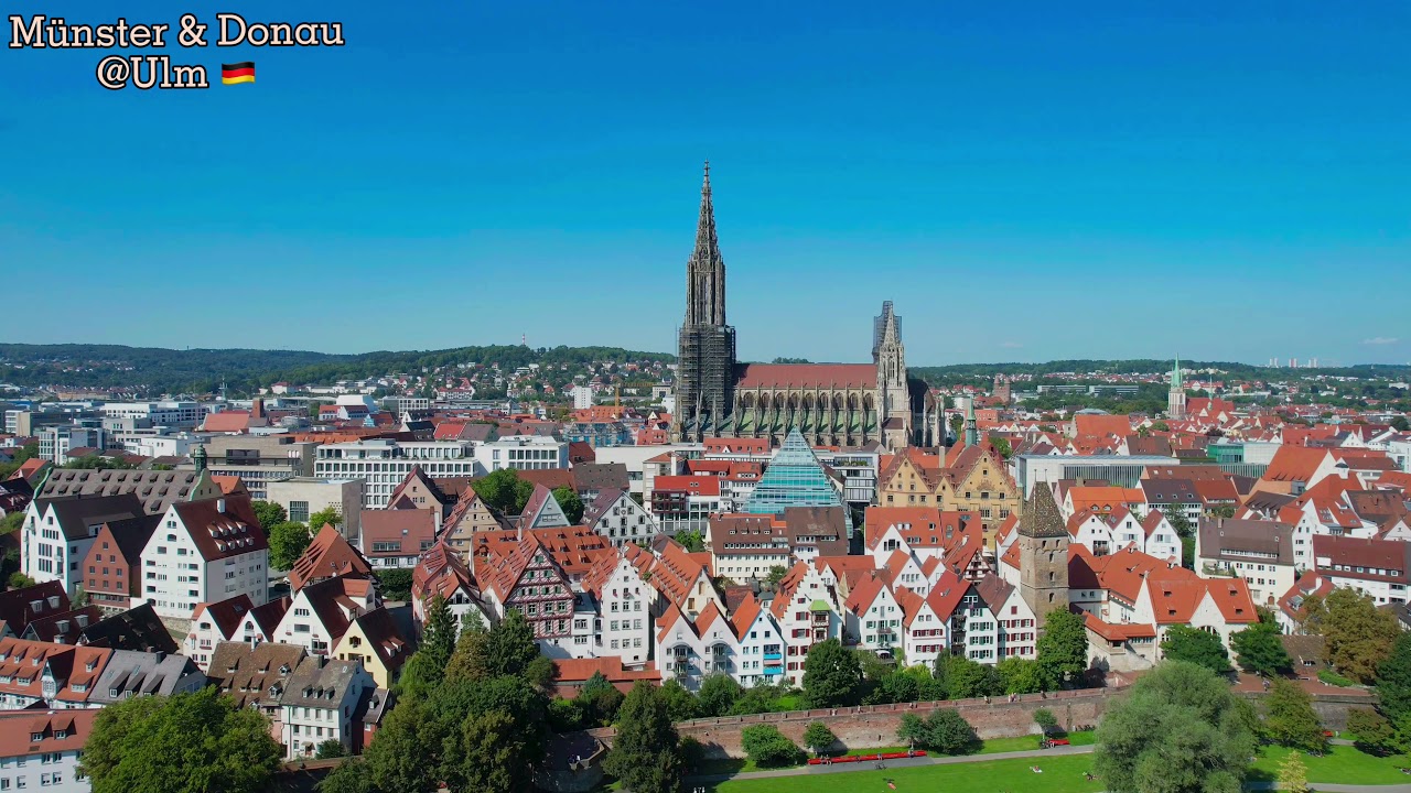 Ulm - Germany (4K drone footage)