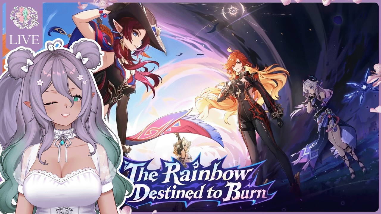 Lottieo's First Time Playing ✦ Genshin Impact 5.1 The Rainbow Destined to Burn - Part 2 #LottieoLive