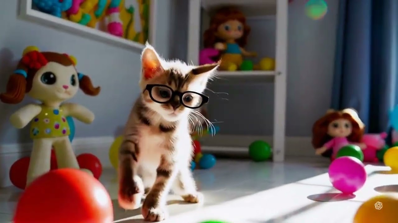 Anak Kucing Lucu dan Imut 😍 Tingkah Polosnya Bikin Penonton Terpikat