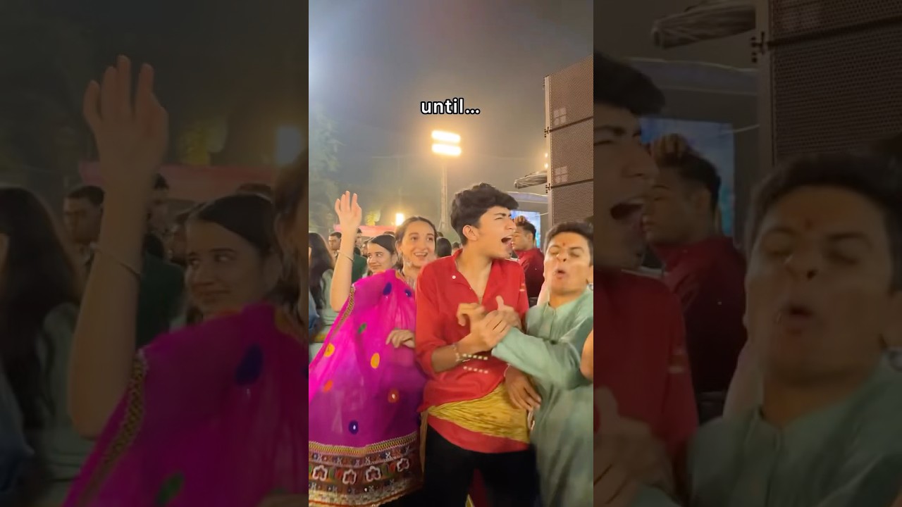 Garba went wrong❌ #garba #navratri #navratrispecial #dance #relatable #friends #garbadance