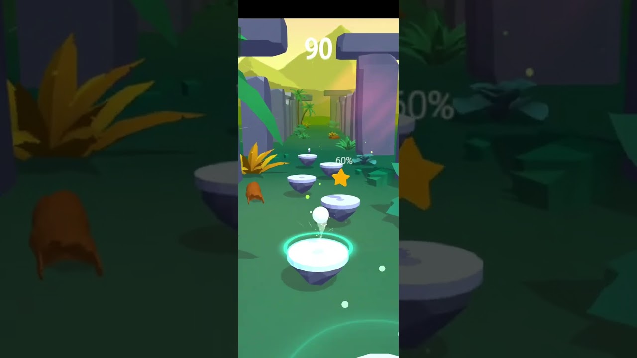 hop ball 3d: Fall down
