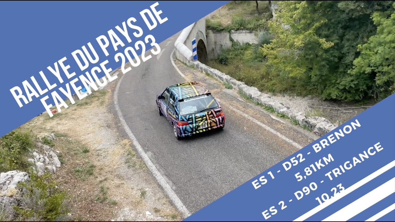 Rallye du Pays de Fayence 2023 - VHC - MODERNES - VMRS - VHRS