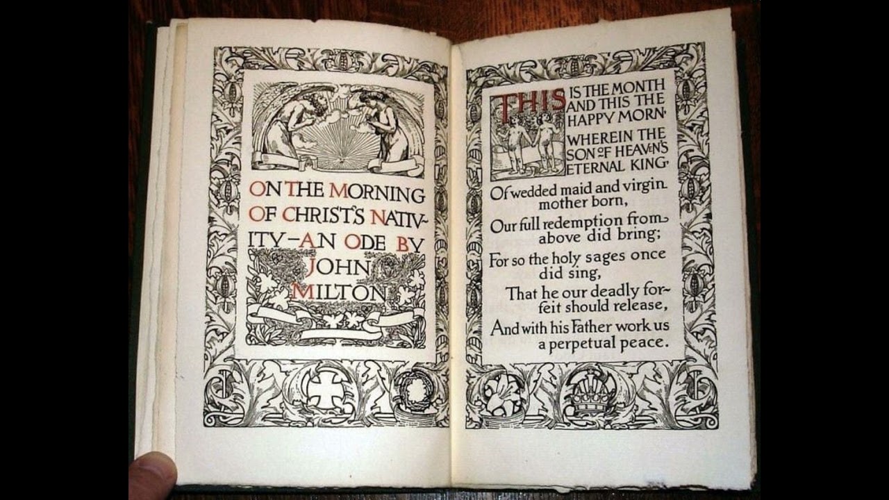 John Milton "On the Morning of Christ's Nativity"
