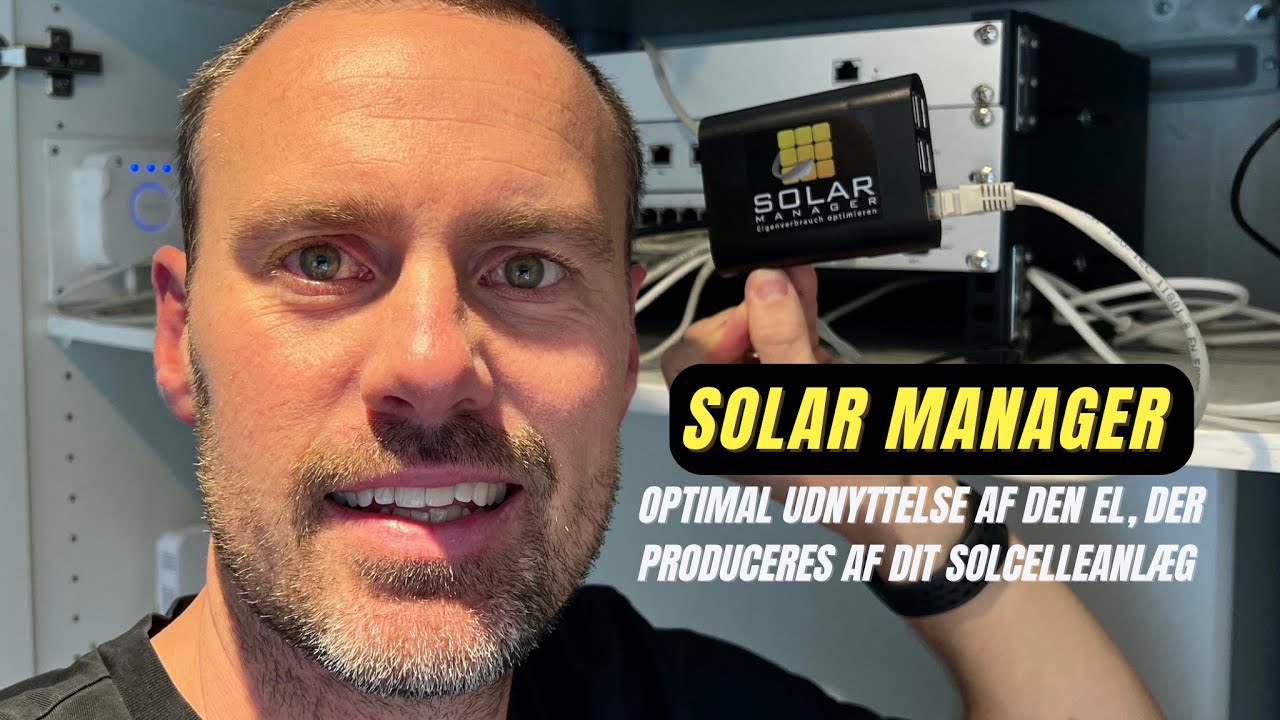 Solar Manager giver en optimal udnyttelse af den el, der produceres af dit solcelleanlæg til elbilen