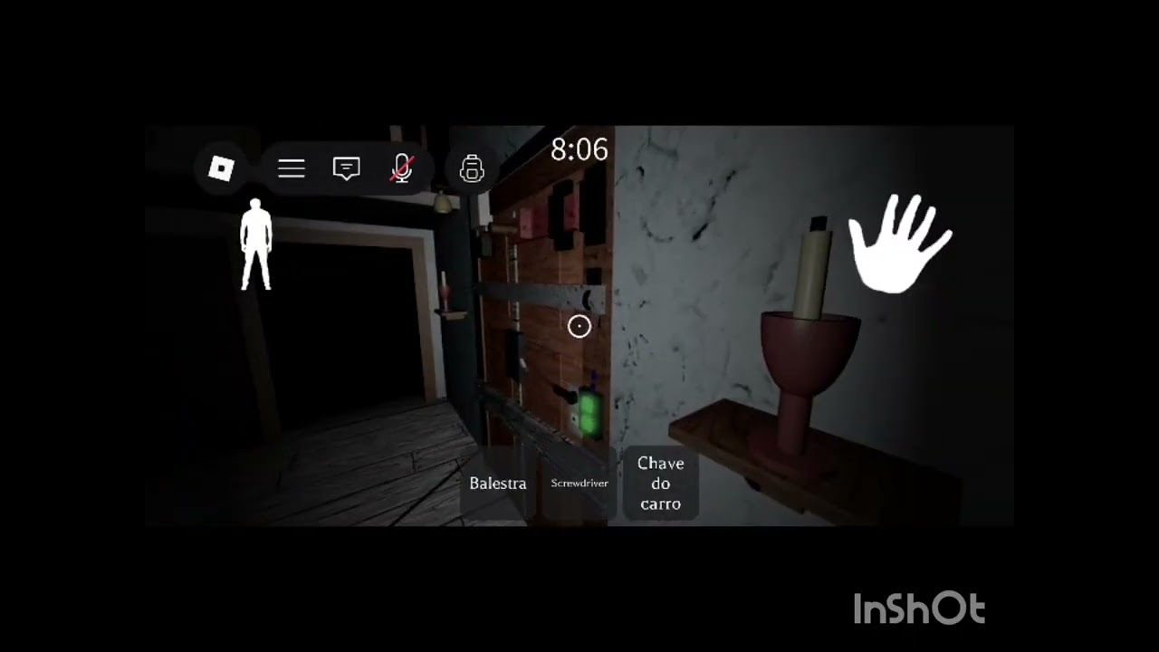 Jogando granny 1 no roblox 