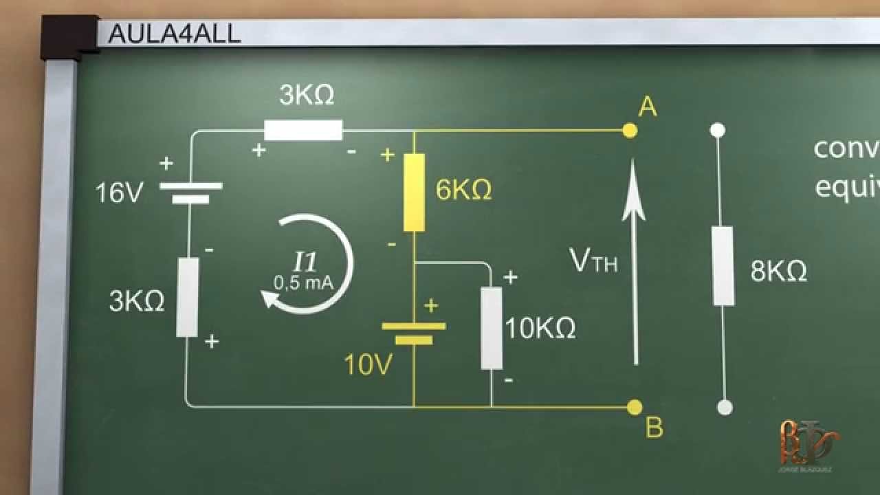 Teorema de Thevenin - Circuito equivalente Thevenin