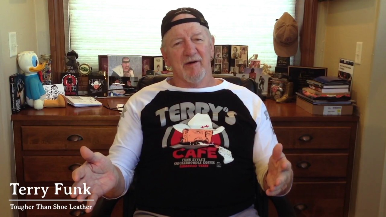 Terry Funk // Tougher Than Shoe Leather // 39 minute interview // 2018