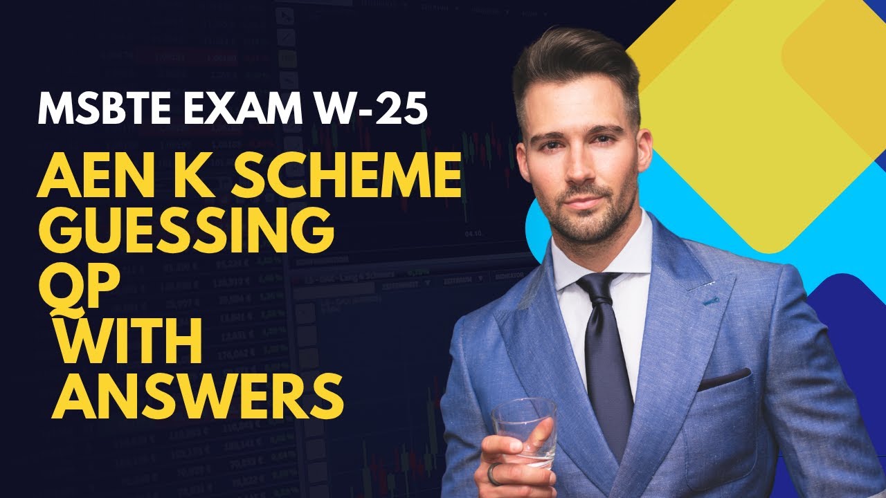 AEN K Scheme QP and Answer for W-25 exam  Guessing Paper for practice