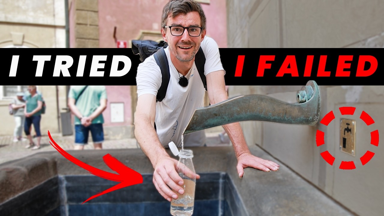 Why tourists have to pay for WATER in our city?