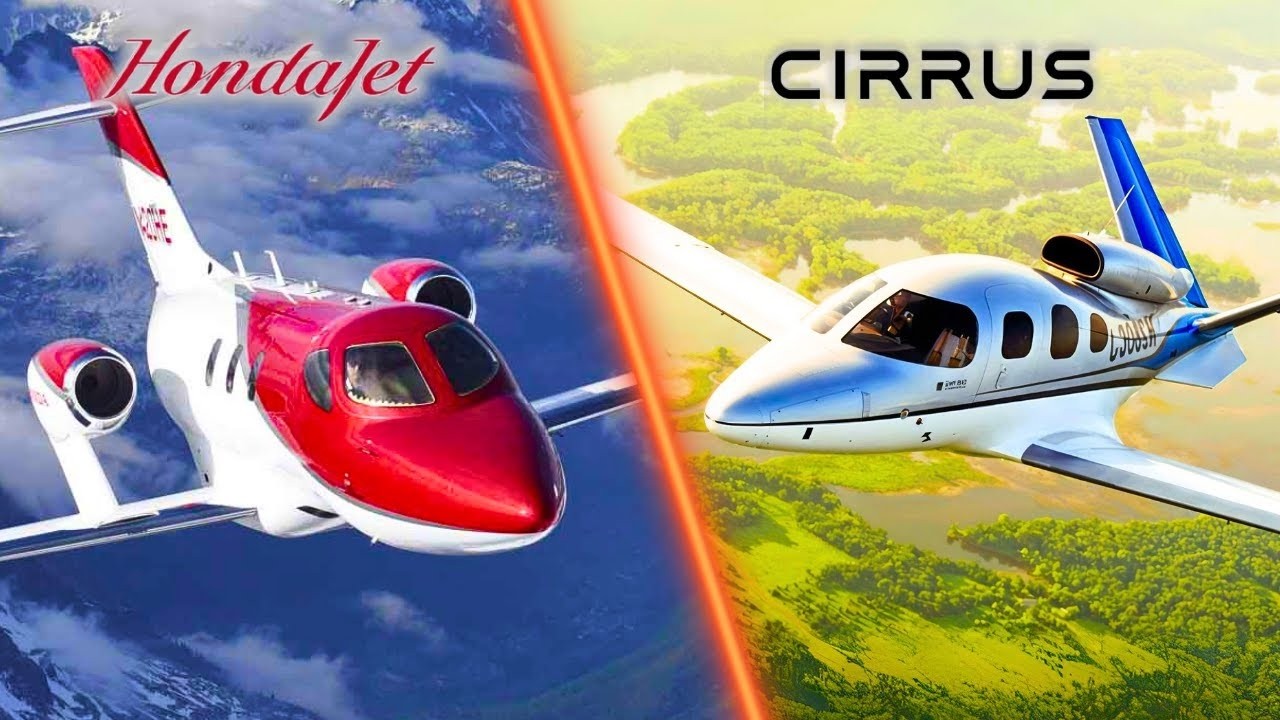 Cirrus Vision SF50 kontra HondaJet HA-420 | PEŁNE POR&Oacute;WNANIE