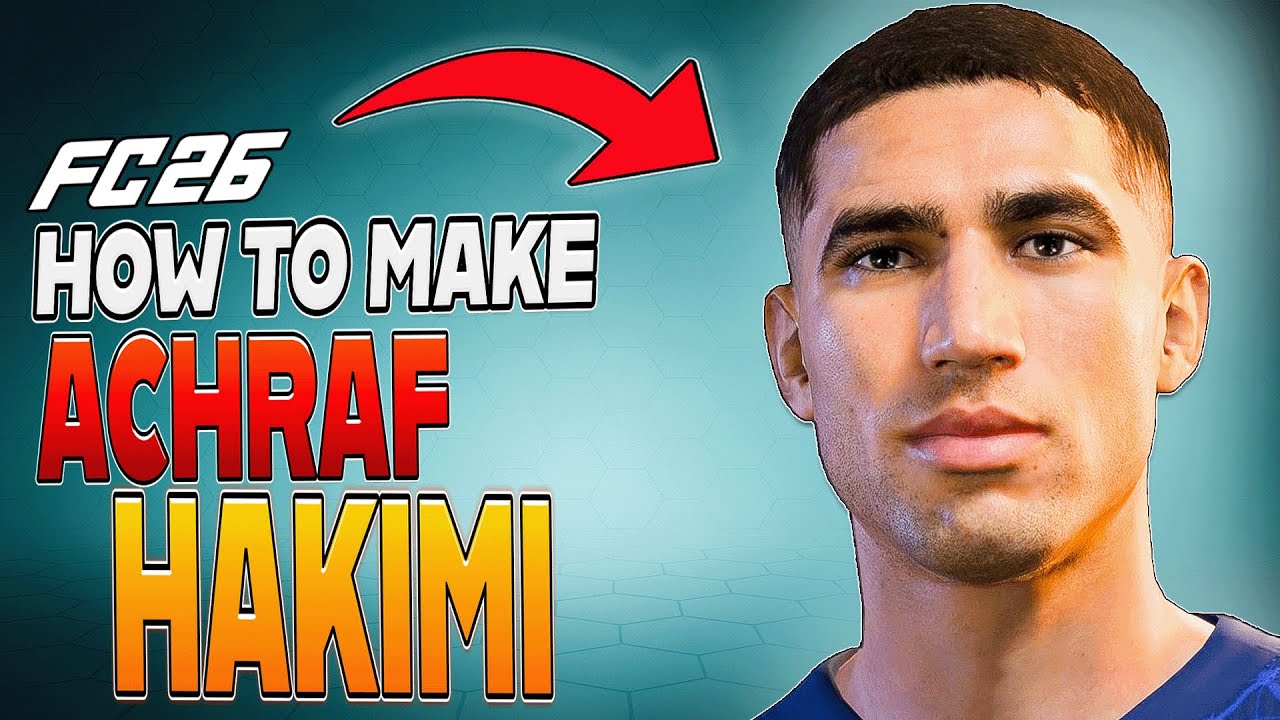 How to Make ACHRAF HAKIMI in EA FC 26