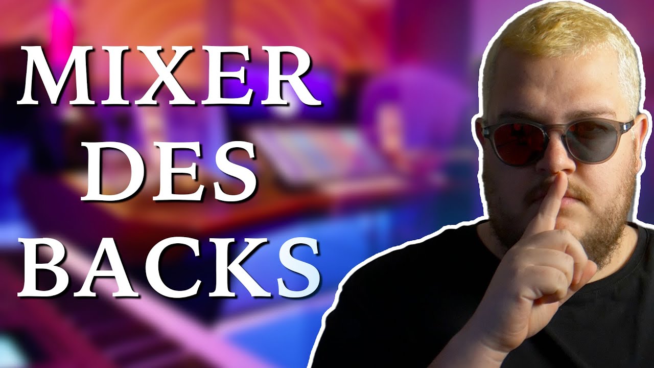 Mixer des Backs de Voix pro !