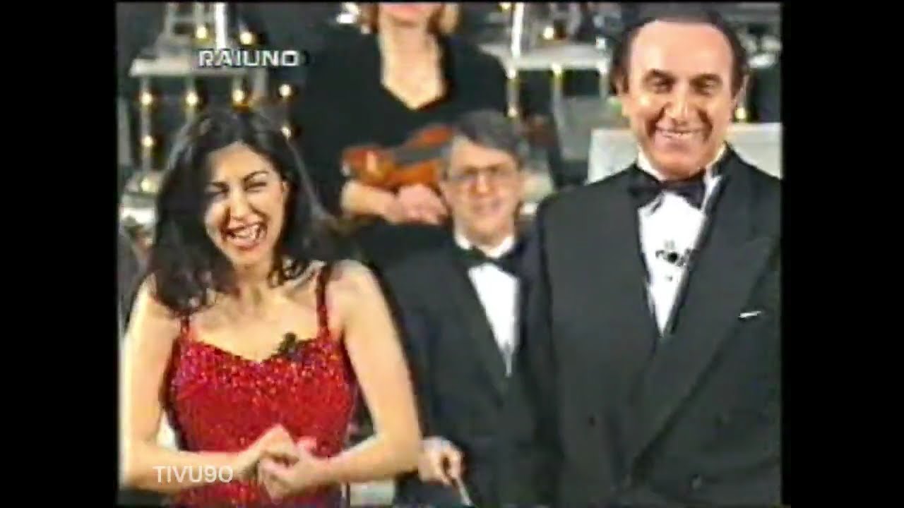 24 febbraio 1996 Raiuno. Festival di Sanremo finale - presentazioni seconda parte e classifica -
