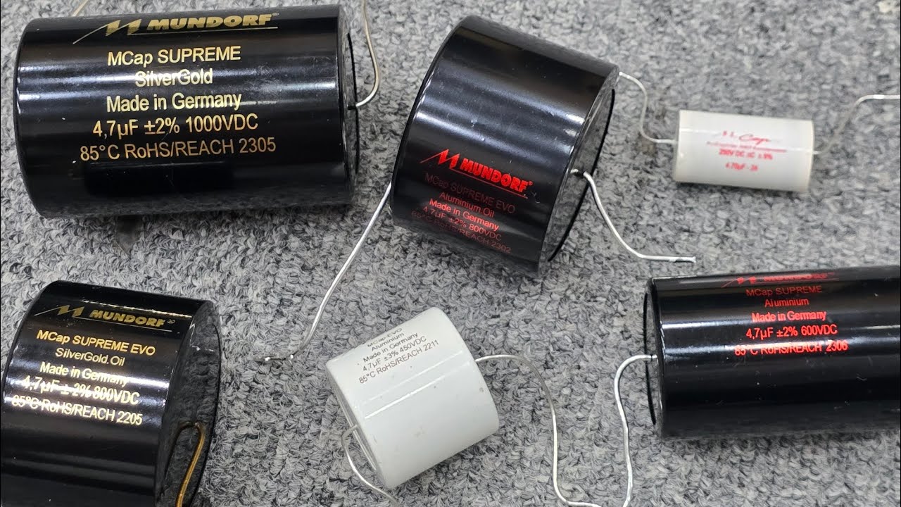 콘덴서 비교 Mundrof  MCap  Audiophiler , EVO,  Supreme  Classic ,  Supreme  Silver Oil  4종 비청
