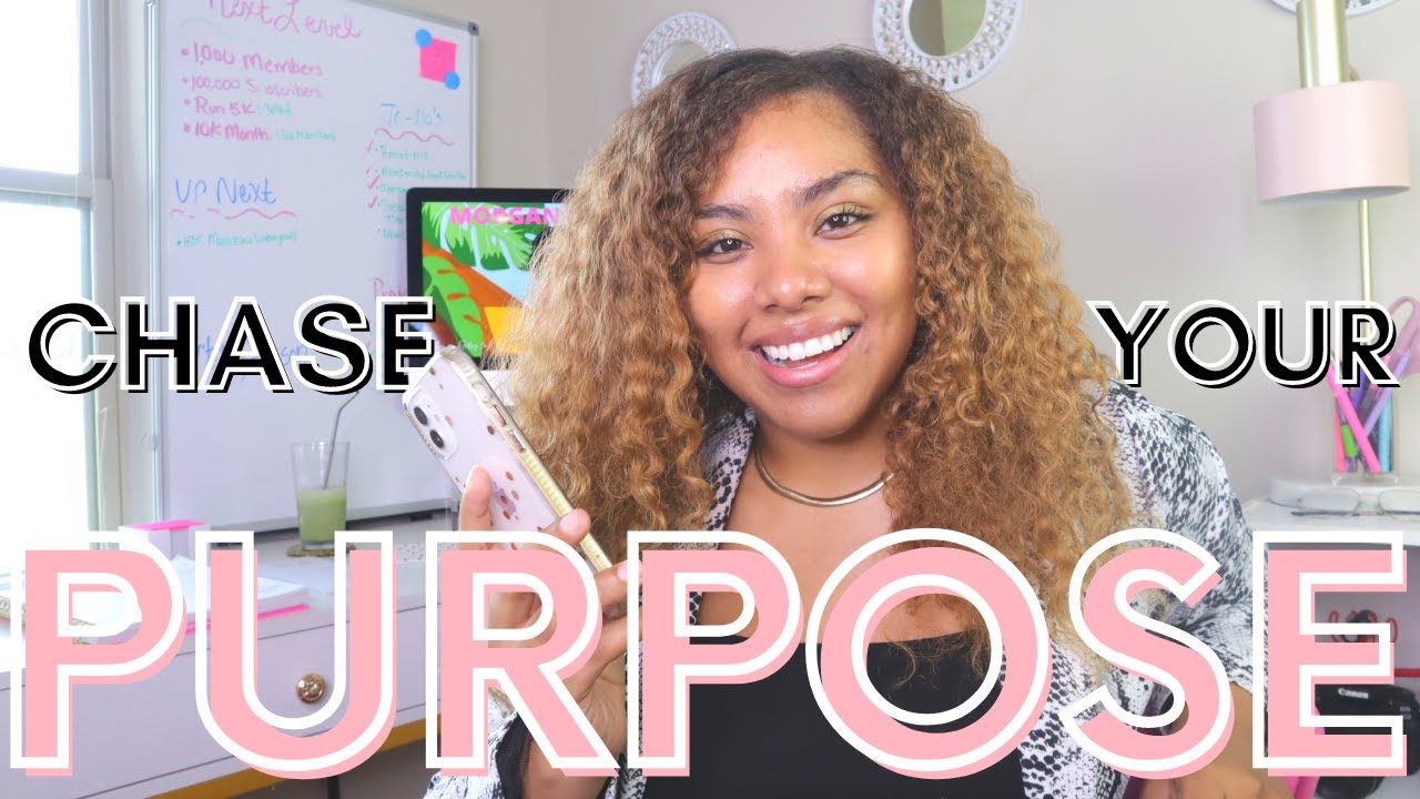 Embrace Your Purpose | Chase Purpose & Not the Bag