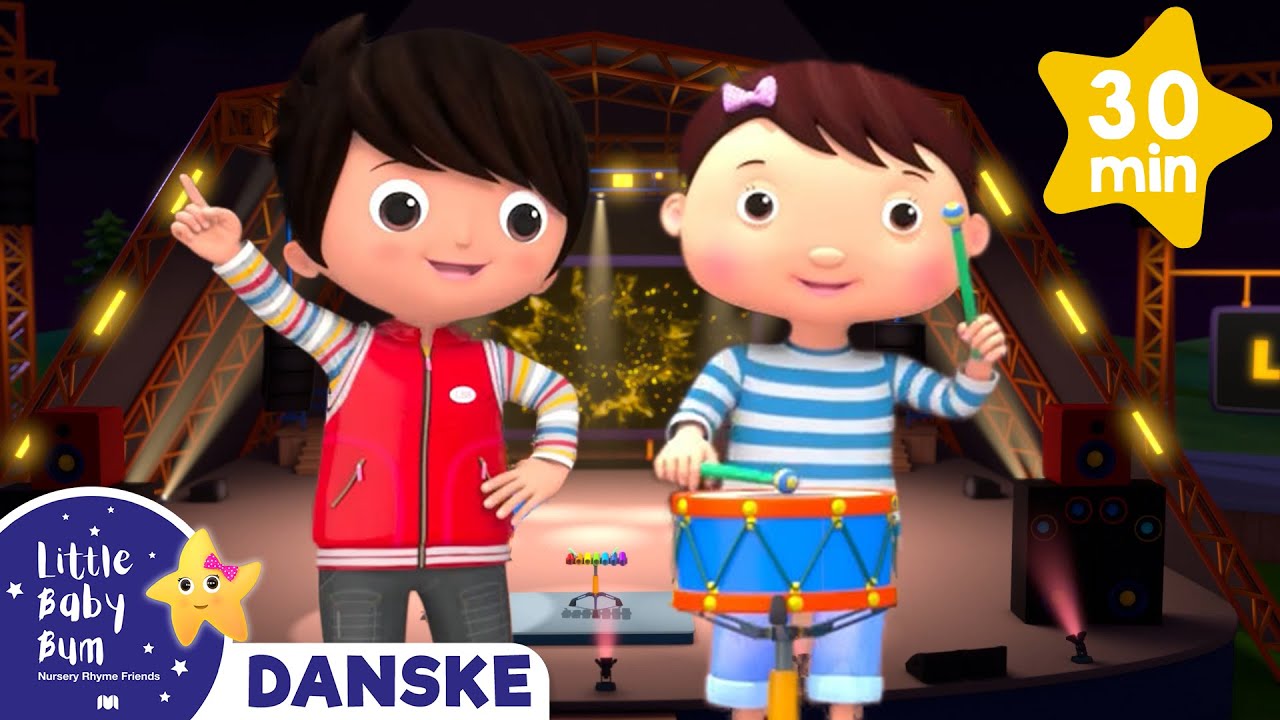 1, 2, hør, hvad skal vi gøre? | Sangskattekisten | Børnesange Danske - Little Baby Bum