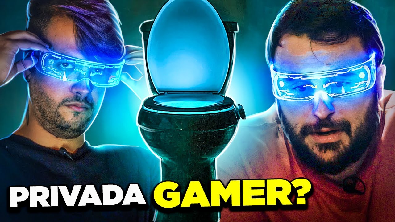 Privada GAMER e ÓCULOS RGB! Compras da CHINA!