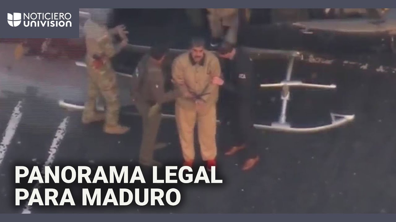 &iquest;C&oacute;mo puede desarrollarse el proceso legal contra Maduro? Abogado penalista explica