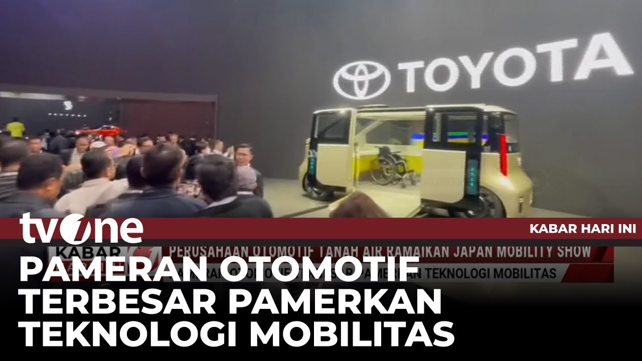 Perusahaan Otomotif Tanah Air Ramaikan Japan Mobility Show | tvOne