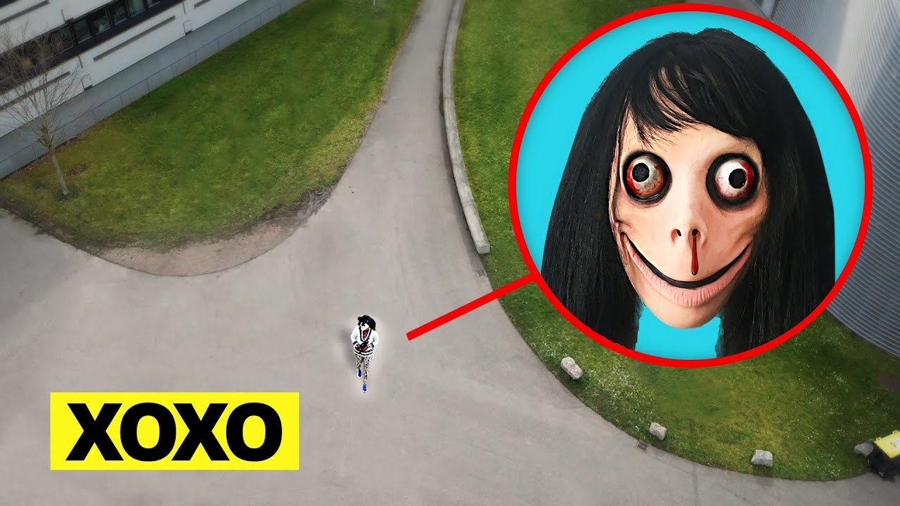 DROHNE überwacht XOXO auf DER FLUCHT in REAL LIFE um 3 UHR mittags !!