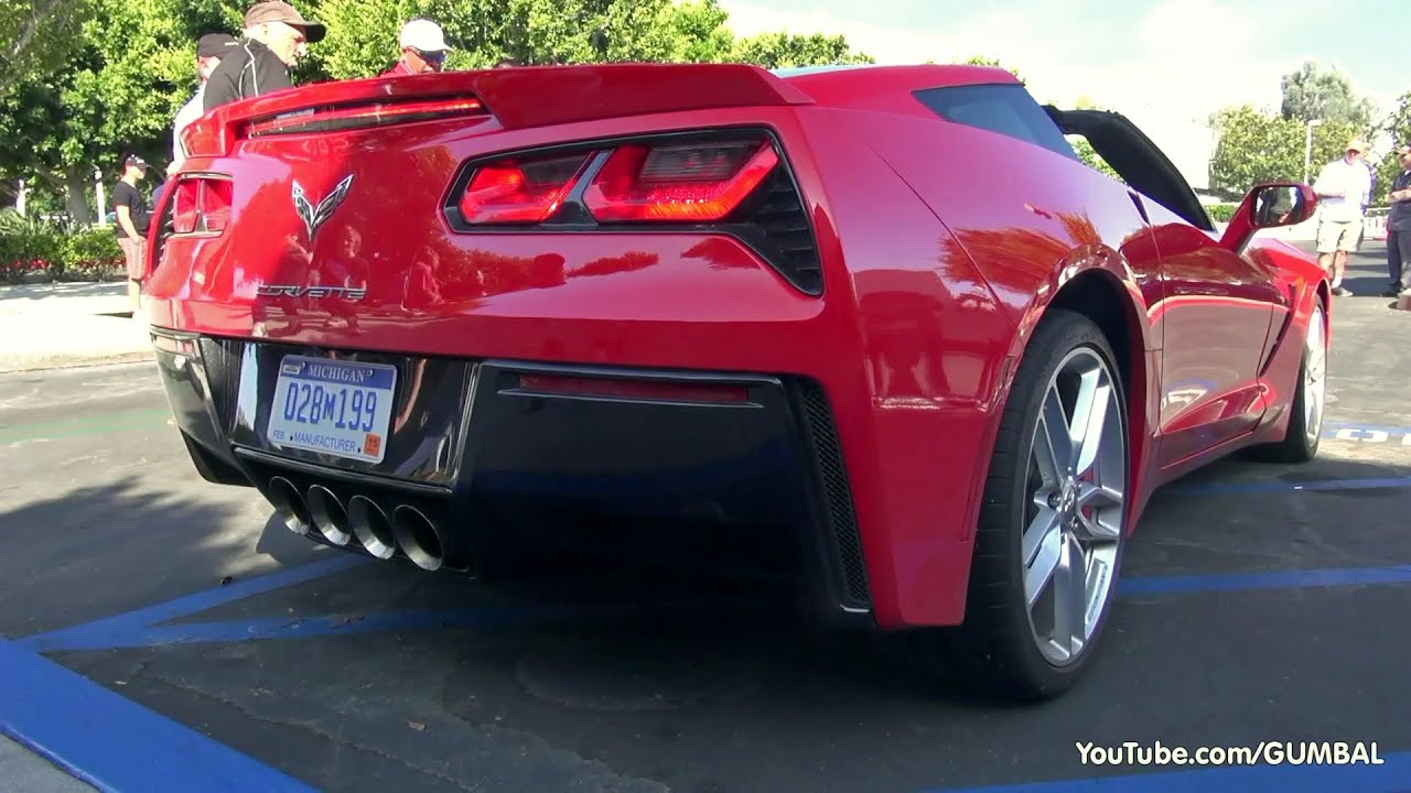 2014 Corvette C7 Stingray - Start Up + Exhaust SOUNDS!