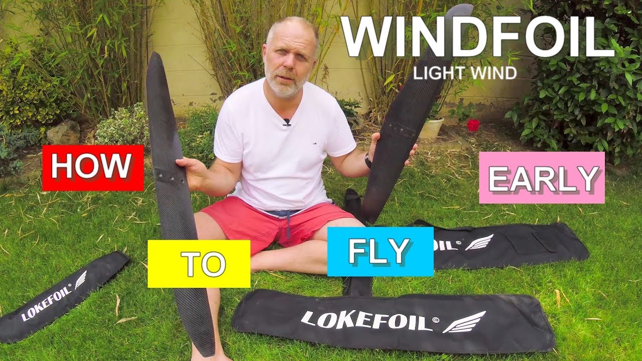 Winfoil : how to fly early - Tuto#2 (French)