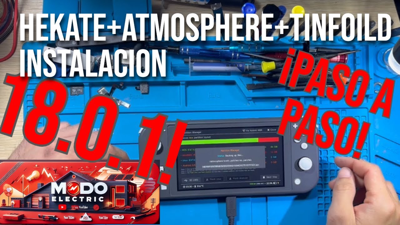 ATMOSPHERE SWITCH 18.0.1 PASO a PASO (ESPAÑOL) ¡Hekate y Atmosphere al completo! FEESHOP