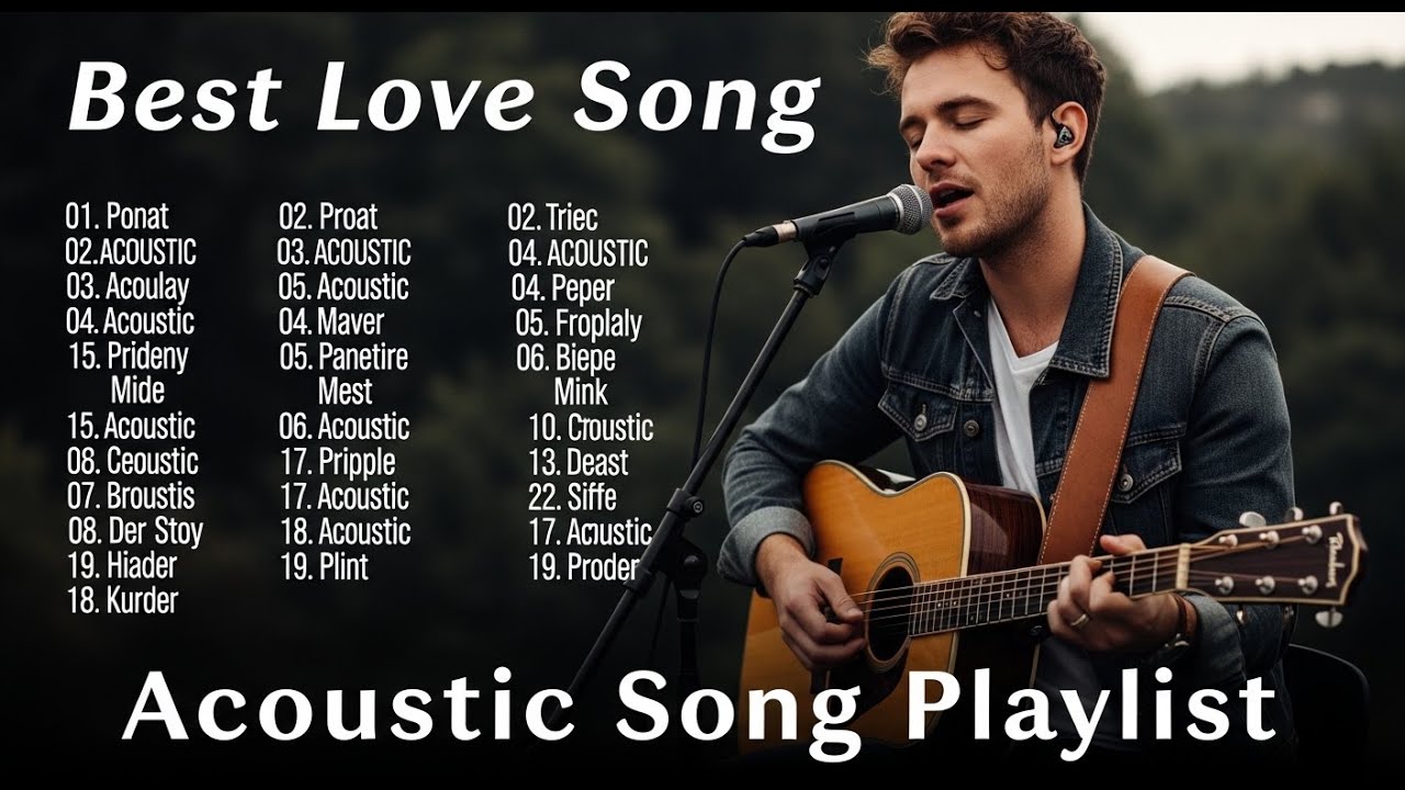 Romantic Chill Acoustic Love Songs | Relaxing Playlist Vol 【1776】