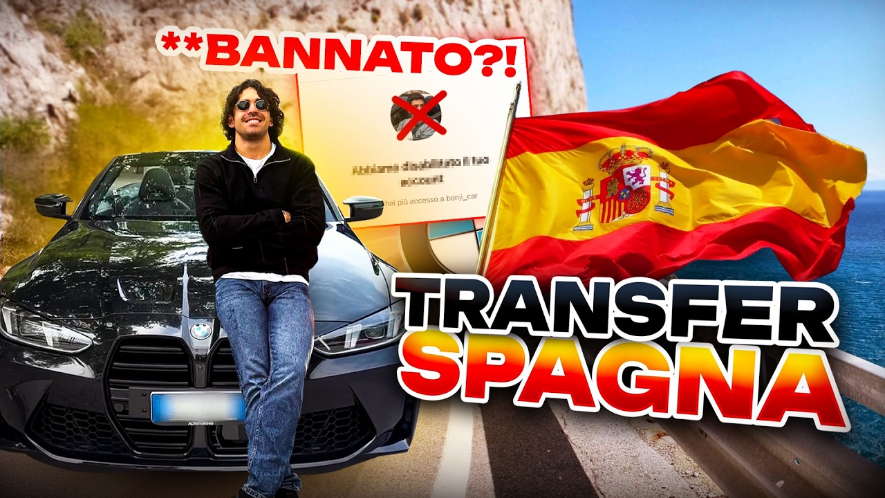 TRANSFER in SPAGNA con la BMW M4: perchè mi hanno bannato?