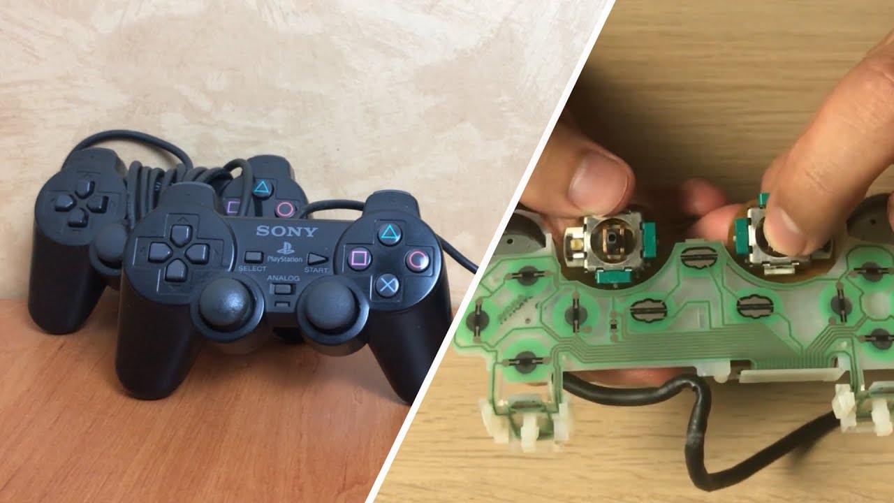 Manettes PS2 DualShock 2 - Restauration et réparation 🛠