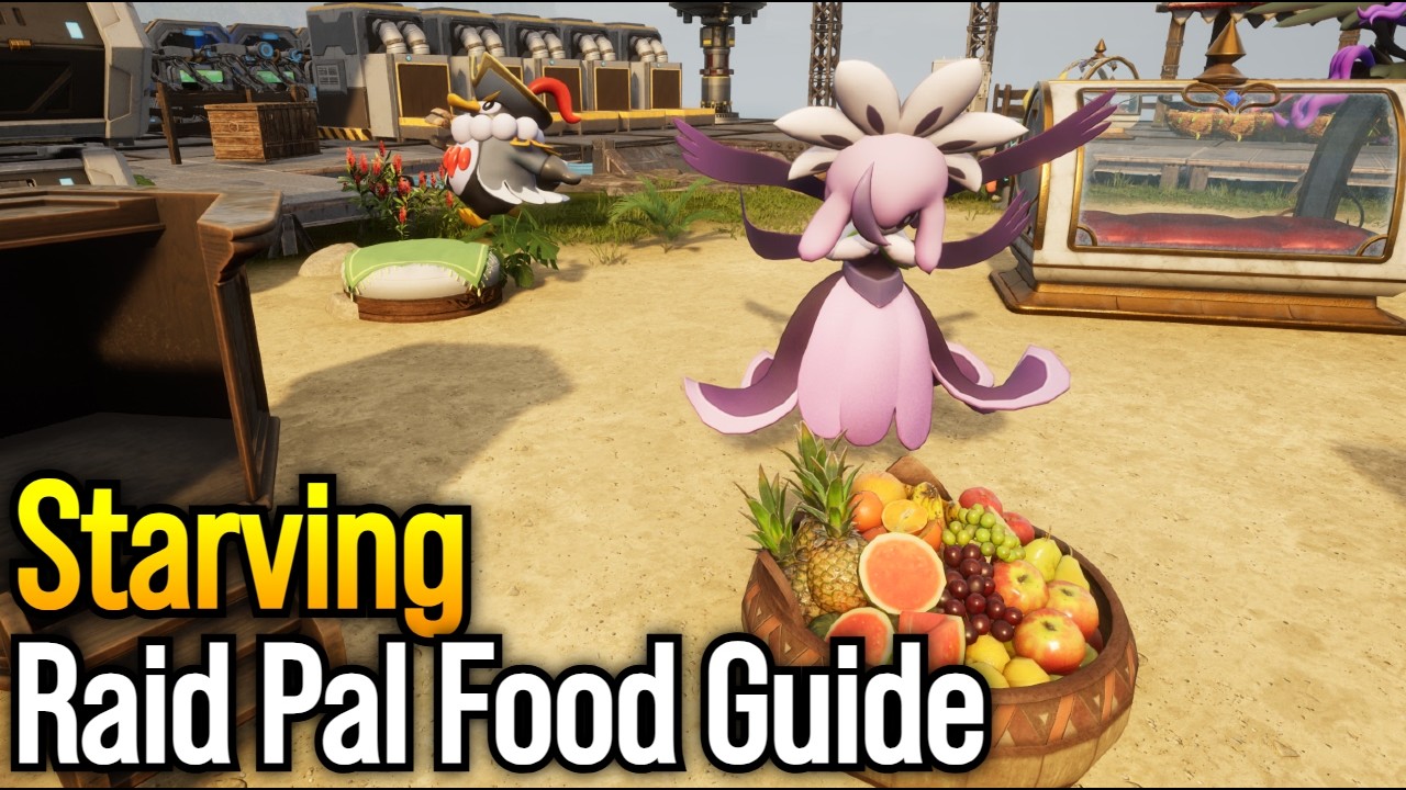 Как исправить проблему с голодными и изголодавшимися друзьями-рейдерами в Палворлде
