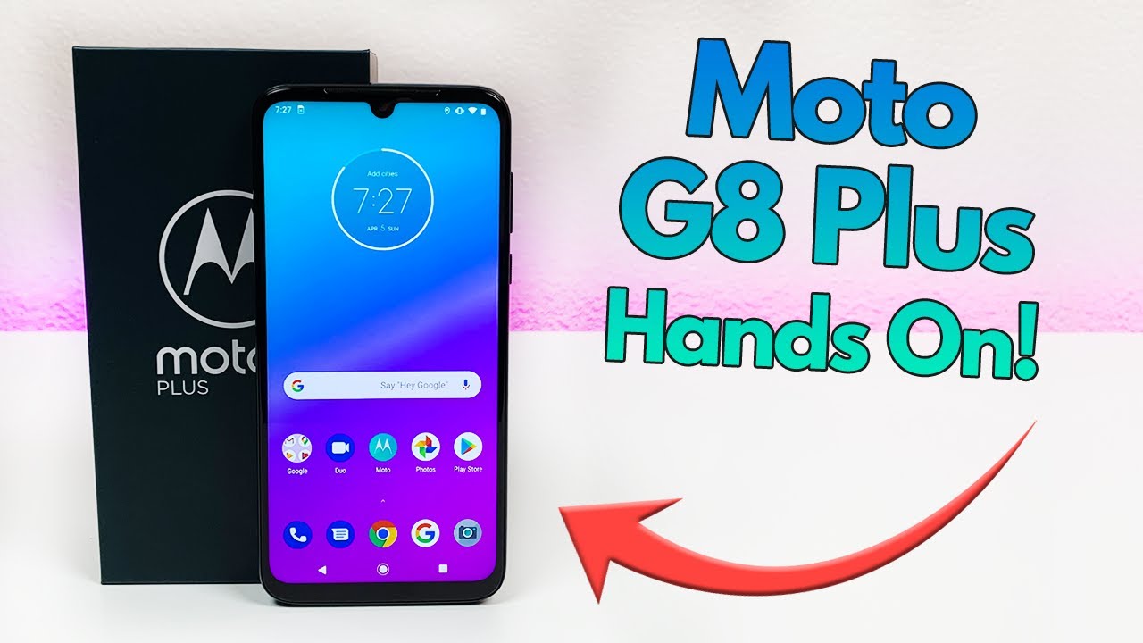 Moto G8 Plus - Hands On & First Impressions!