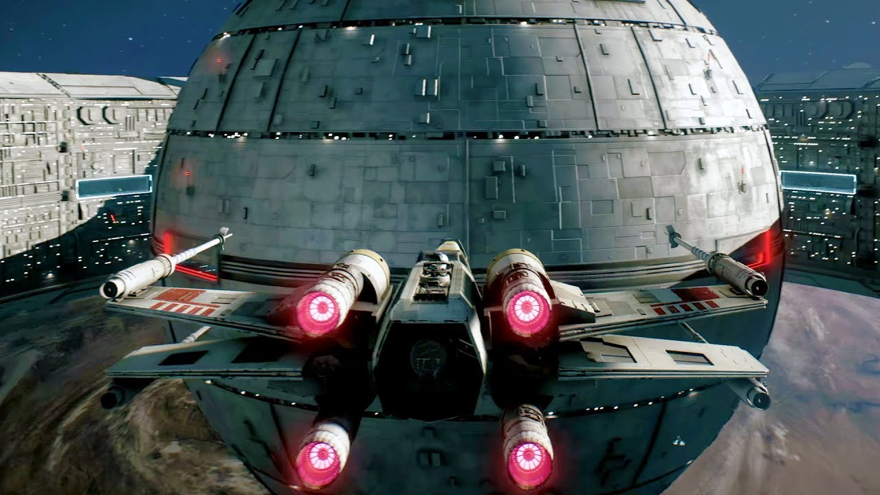 Star Wars Battlefront 2 StarFighter Spacecombat 3rd Person Multiplayer Gameplay (No Commentary)