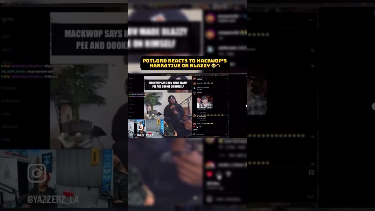 Pot lord Reacts To Mackwop Talking About Blazzy