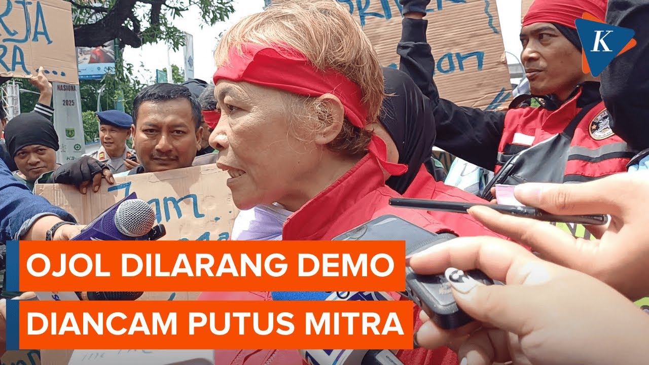 Pengendara Ojol Diancam Diputus Mitra jika Ikut Demo