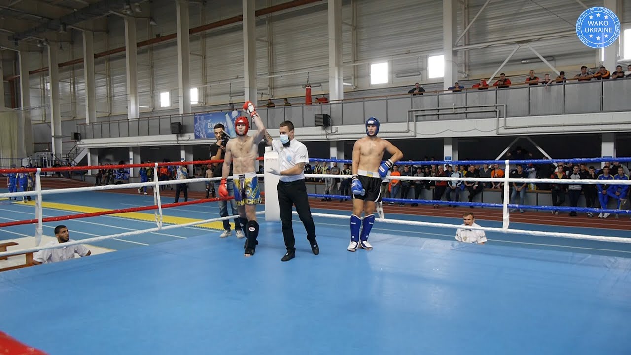 Кубок України з кікбоксингу WAKO. К-1, 81 кг. В. Тюрменко - О. Павлюк. Бахмут 2021