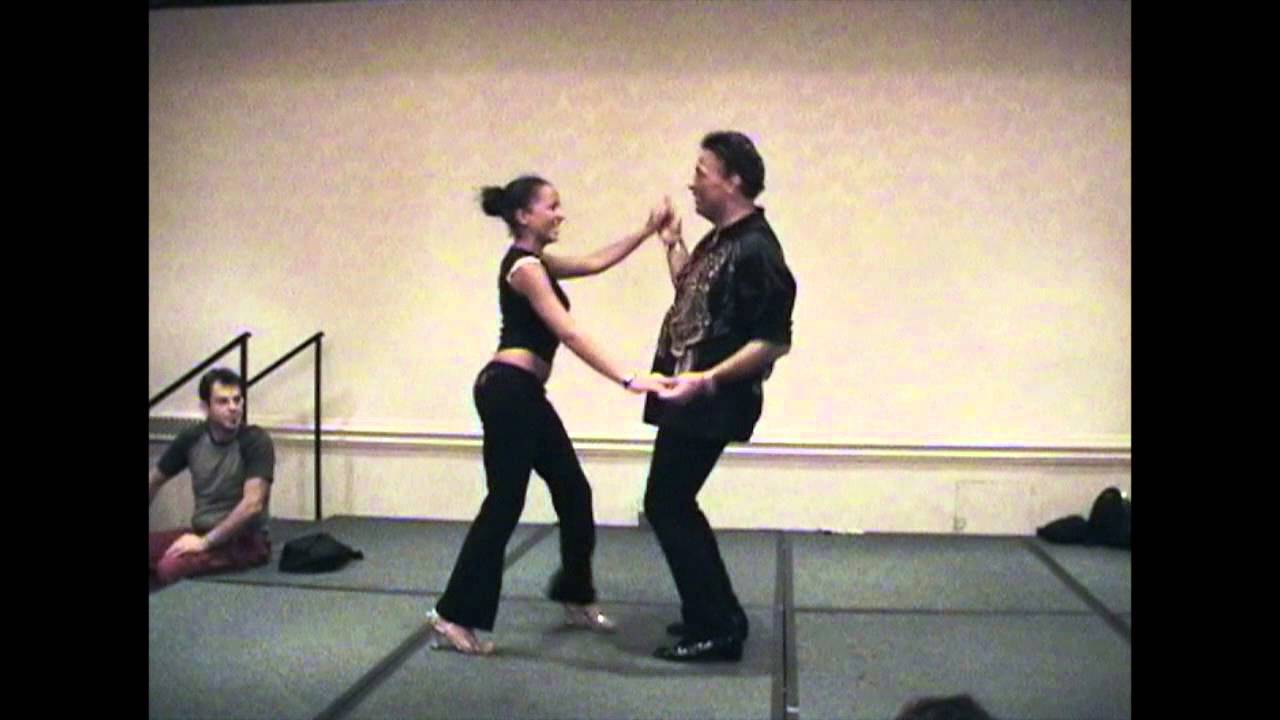 Eddie Torres & Nadia Torres Mambo Partnerwork NYC salsa congress 2004