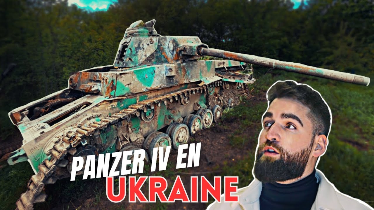 Un tank Allemand de 1943 au COEUR de la Guerre en UKRAINE ? - MACHINEHISTORY #1