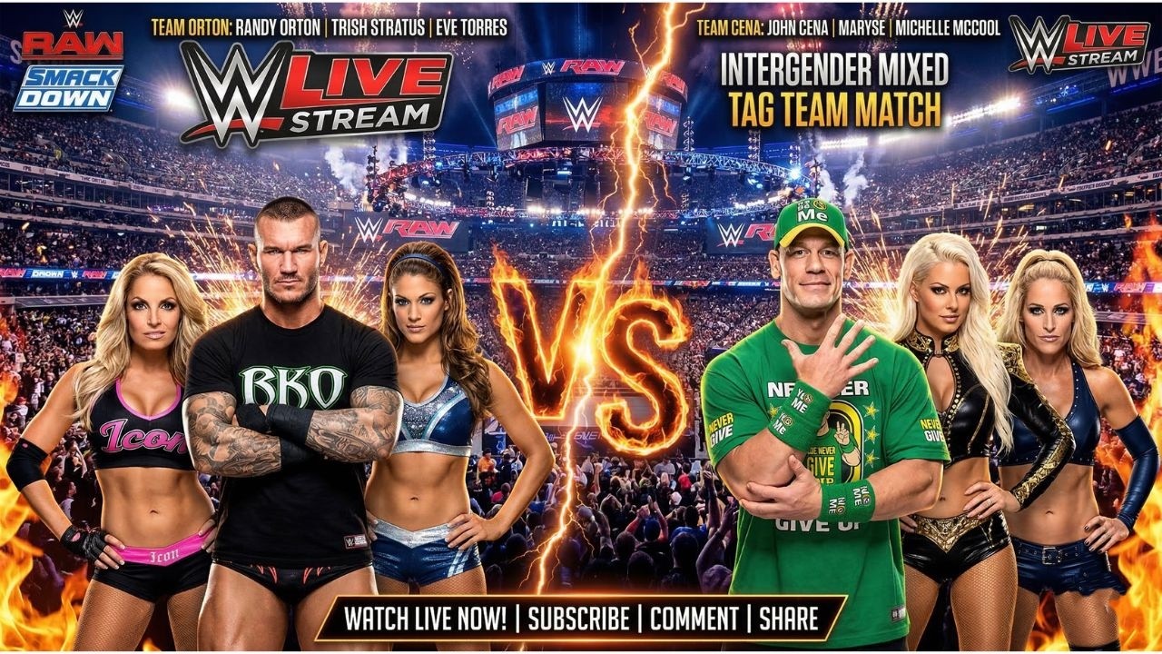 Orton,Stratus,Torres vs Cena,Maryse,McCCol🔥|WWE 2K25 #verticallive #wwe2k25 #shorts