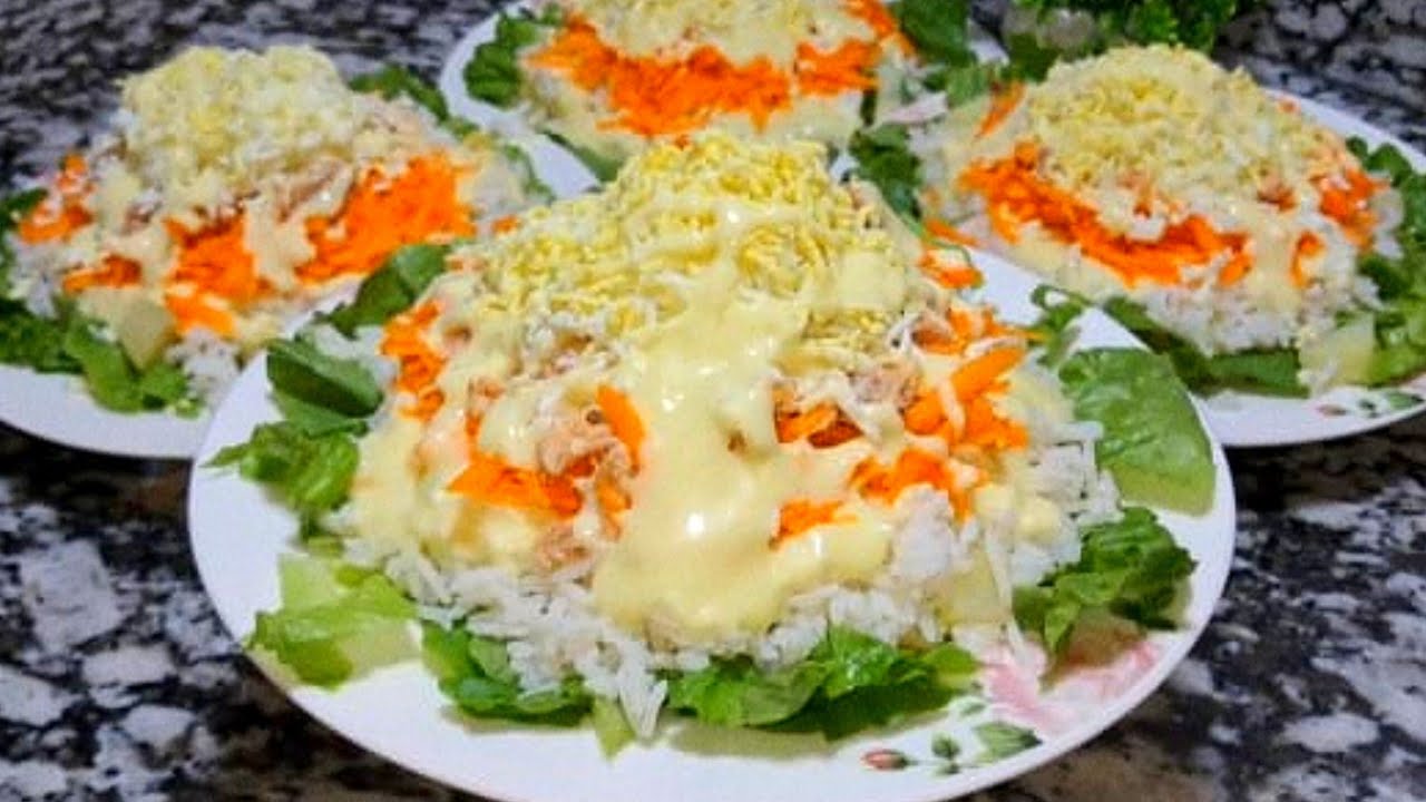 ضروري تكون على مائدة إفطار رمضان ⁉️سلطة البطاطس الغنية و المغدية مكوناتها بسيطة وطعمها مختلف ومميز💯