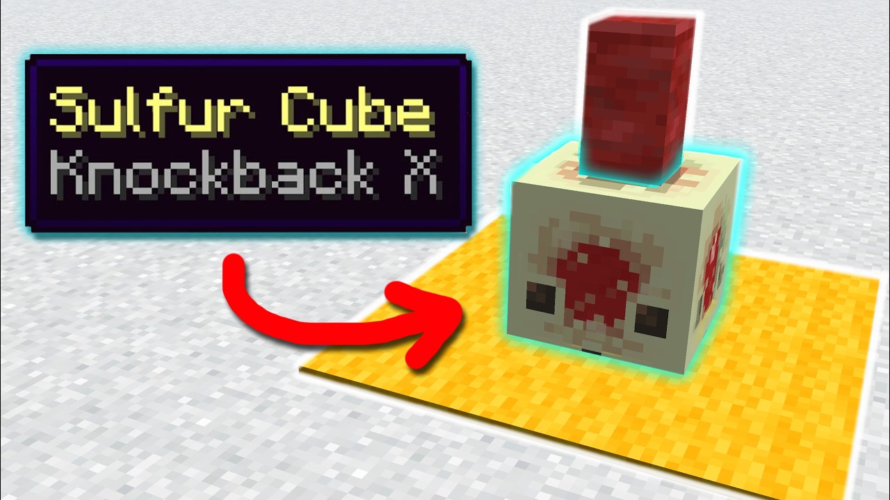 The MOST UNDERRATED Minecraft SULFUR CUBE Usage